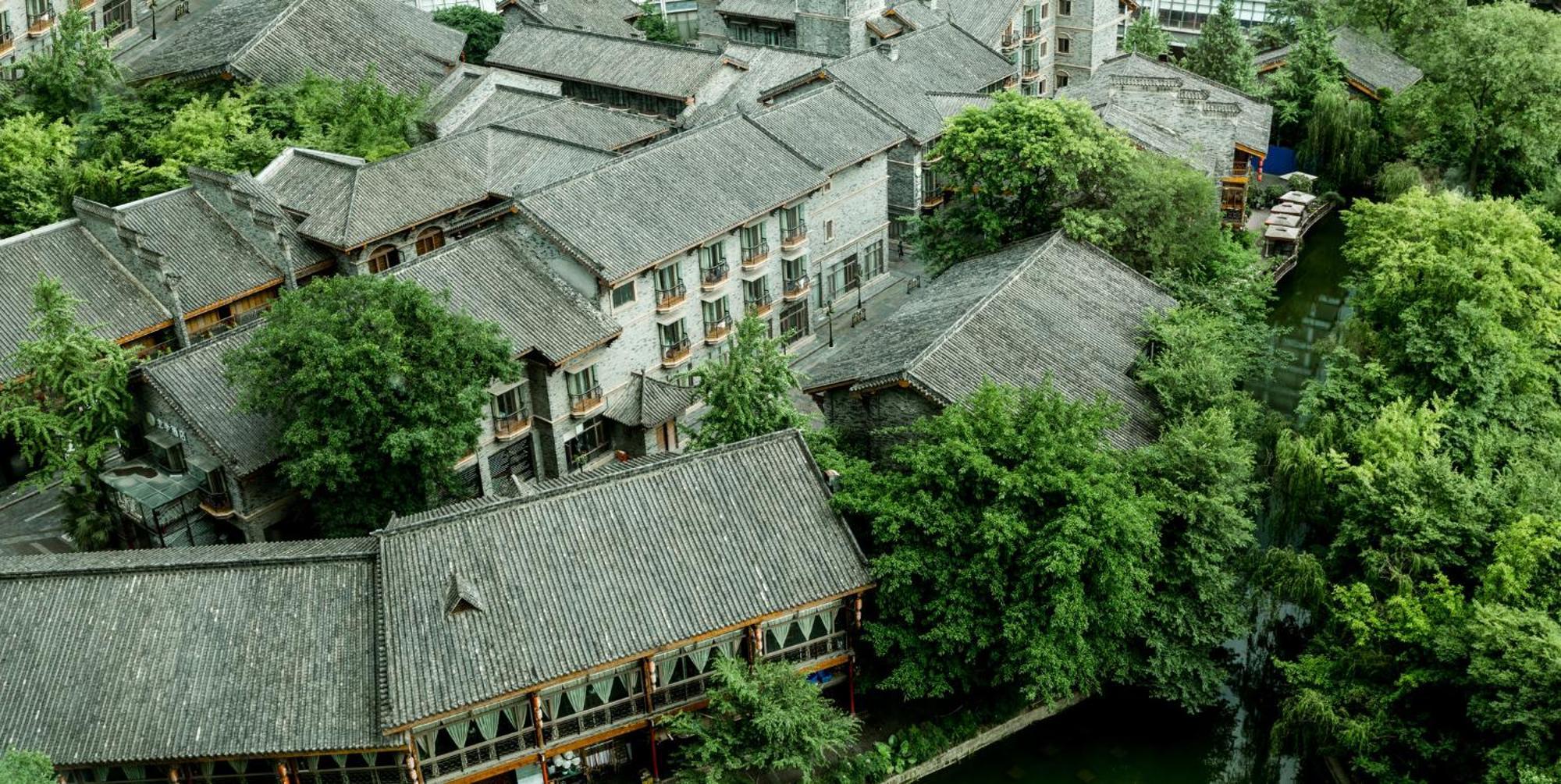 Holiday Inn Chengdu Century City-Westtower Exterior foto